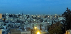 عمان، الأردن - ليلاً